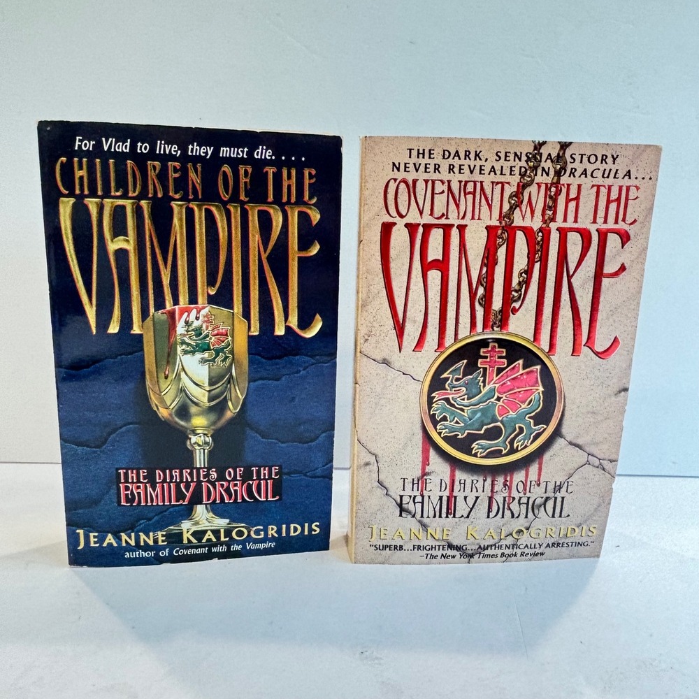 Children of the Vampire Covenant with the Vampire Book Lot Jeanne Kalogridis